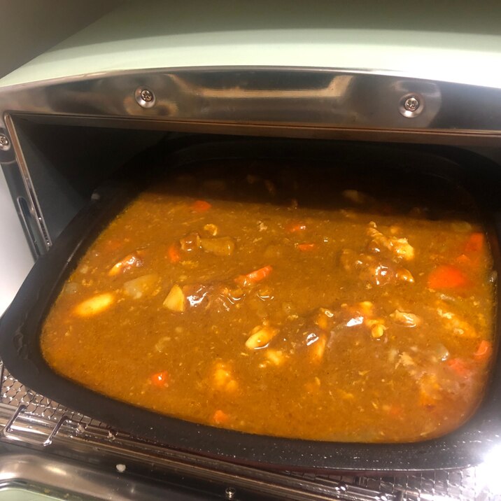 アラジントースターで簡単!チキンカレー